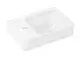 Hansgrohe-HG-Xelu-Q-Handwaschbecken-mit-Ablage-links-360-250-mit-Hahnloch-ohne-Ueberlauf-SmartClean-Weiss-61085450 gallery number 1